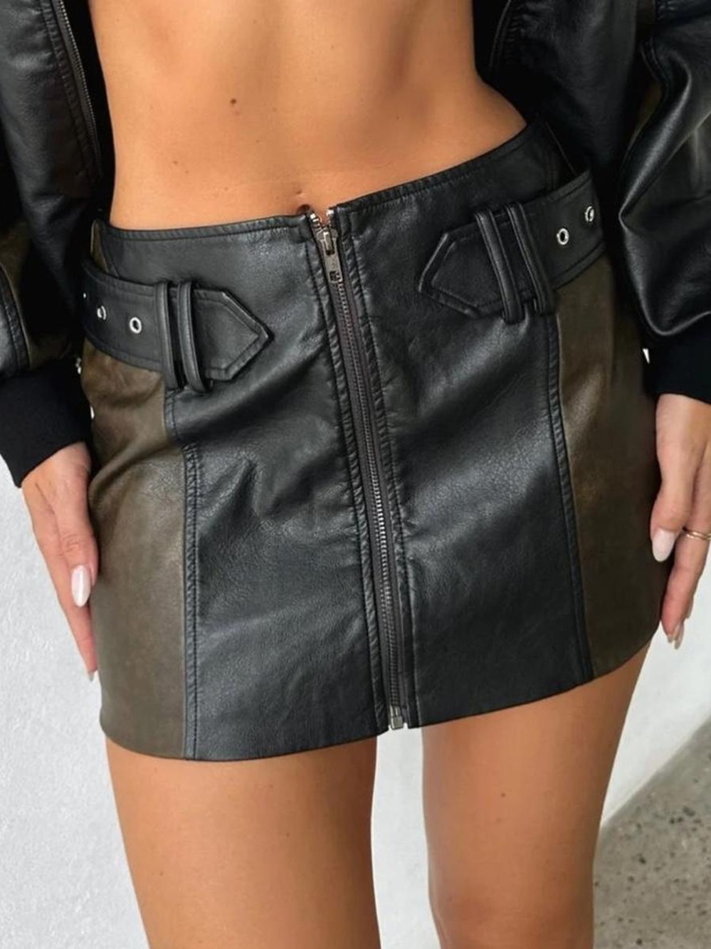 Outcast Kendra Mini Skirt - Size M